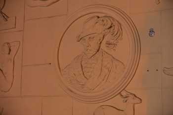 Orpheum Theatre, San Francisco, San Francisco Bay Area: Medallion Closeup