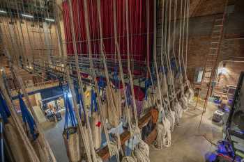 Orpheum Theatre, Wichita, American Midwest (outside Chicago): Fly Floor (from upstage)