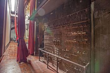 Palace Theatre, Los Angeles: Switchboard (1911) looking onto Stage