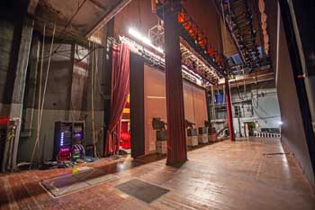 Palace Theatre, Los Angeles: View from Upstage Left