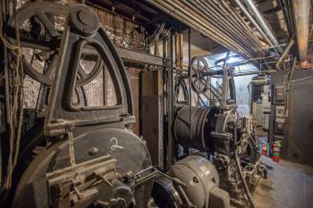Palace Theatre, Los Angeles: Elevator Mechanical Room