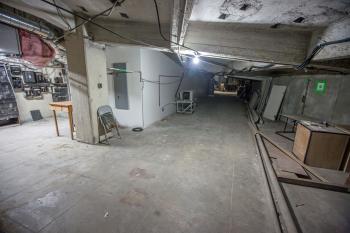 Palace Theatre, Los Angeles, Los Angeles: Downtown: Plenum Underneath Auditorium looking to House Left