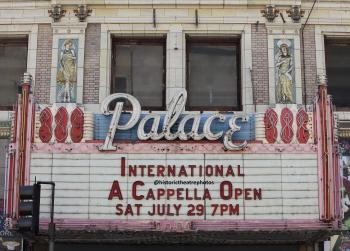 Palace Theatre, Los Angeles: Marquee - daytime