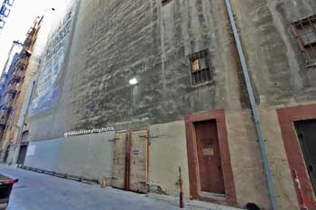 Palace Theatre, Los Angeles, Los Angeles: Downtown: Old Stage and Dock Doors