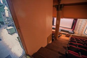 Palace Theatre, Los Angeles: Projection Booth from Balcony rear