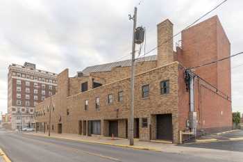 Palace Theatre, Marion, American Midwest (outside Chicago): Stagehouse, view from northeast