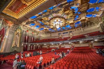 Pantages Theatre, Hollywood, Los Angeles: Hollywood: Auditorium during Open House event