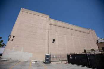 Pantages Theatre, Hollywood, Los Angeles: Hollywood: Stagehouse and Auditorium Wall from West