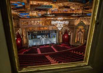 Pantages Theatre, Hollywood, Los Angeles: Hollywood: Auditorium from PA Observation Room