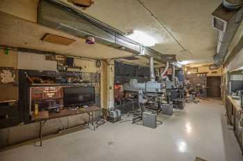 Pantages Theatre, Hollywood, Los Angeles: Hollywood: Projection Booth