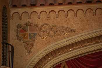 Paramount Theatre, Abilene: Proscenium Decoration Closeup