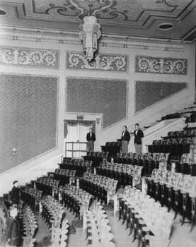 Balcony (undated but likely 1930s) courtesy <i>Texas Historical Commission</i> (JPG)