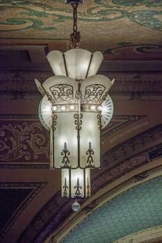 Paramount Theatre, Austin, Texas: Chandelier closeup