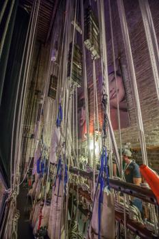 Paramount Theatre, Austin: Fly Floor Portraits