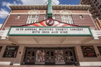 Paramount Theatre, Austin, Texas: Facçde from below