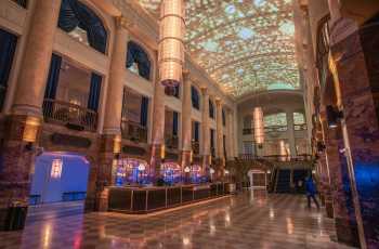 Brooklyn Paramount, New York City: Grand Lobby from Main Floor