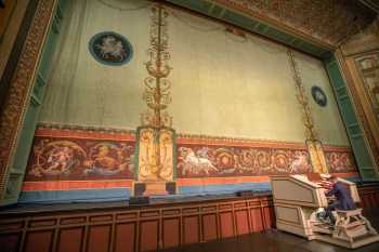 Pasadena Civic Auditorium, Los Angeles: Greater Metropolitan Area: Fire Curtain and Organ