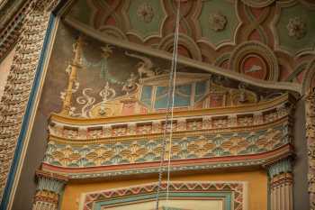 Pasadena Civic Auditorium, Los Angeles: Greater Metropolitan Area: House Left Proscenium Closeup