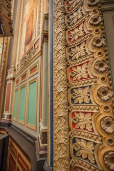 Pasadena Civic Auditorium: Molding detail