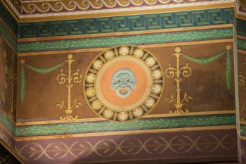 Pasadena Civic Auditorium, Los Angeles: Greater Metropolitan Area: Mural closeup