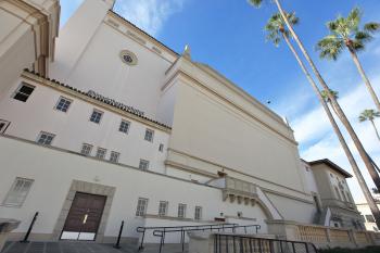 Pasadena Civic Auditorium, Los Angeles: Greater Metropolitan Area: East side of building