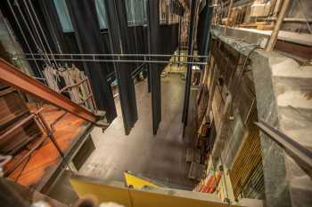 Pasadena Civic Auditorium, Los Angeles: Greater Metropolitan Area: Stage Left Fly Floor At Cut For Band Shell