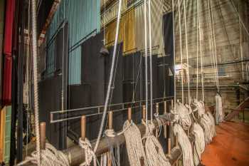 Pasadena Civic Auditorium, Los Angeles: Greater Metropolitan Area: Stage Left Fly Floor From Downstage