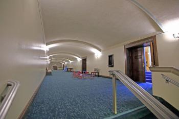 Pasadena Civic Auditorium, Los Angeles: Greater Metropolitan Area: Balcony Lobby at House left