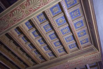 Pasadena Civic Auditorium: Interior Lobby ceiling