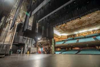 Pasadena Civic Auditorium: Stage Left and Auditorium