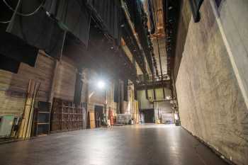 Pasadena Civic Auditorium, Los Angeles: Greater Metropolitan Area: Stage from Stage Right Wing