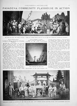 “California Southland” (September 1925) focusing on set design and function; held by the California State Library and scanned online by the Internet Archive (3 pages; 1.8MB PDF)