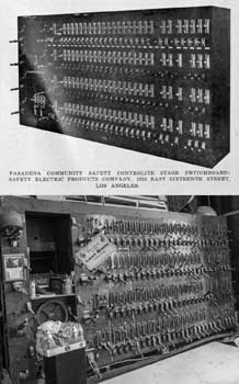 Trumbull “Controlite” stage lighting switchboard, comparison between 1925 and 2018 (JPG)