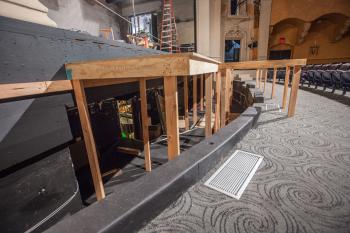 Pasadena Playhouse: Orchestra Pit with Temporary Rostra