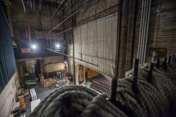 Pasadena Playhouse, Los Angeles: Greater Metropolitan Area: Pin Rail Upstage