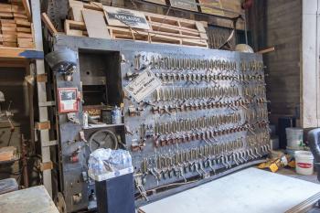 Pasadena Playhouse, Los Angeles: Greater Metropolitan Area: Old Lighting Switchboard