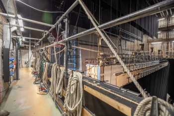 Edinburgh Playhouse, United Kingdom: outside London: Fly Floor (Stage Left) looking downstage