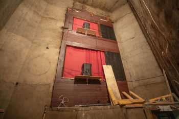 Edinburgh Playhouse, United Kingdom: outside London: View from inside Organ Chamber