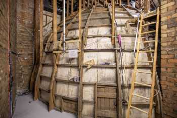 Edinburgh Playhouse, United Kingdom: outside London: Behind the Proscenium Cove, above the House Right Boxes and Organ Gille