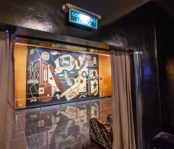 Radio City Music Hall, New York, New York: Entrance to Mens Smoking Lounge