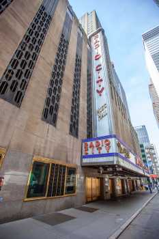 Radio City Music Hall, New York, New York: North Facade