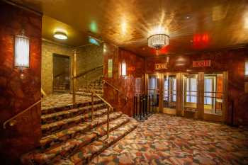 Radio City Music Hall, New York: Mezzanine Stair from Grand Foyer