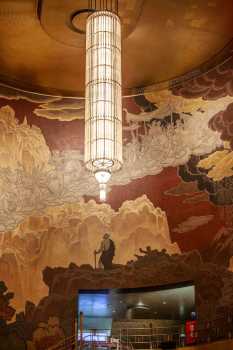 Radio City Music Hall, New York: Grand Foyer Tubular Chandelier