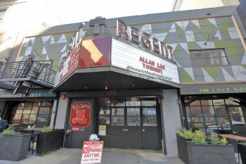 Regent Theater, Los Angeles, Los Angeles: Downtown: Exterior under Marquee