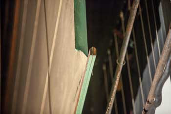 Rialto Theatre, South Pasadena: 1920s Backdrop Batten from side