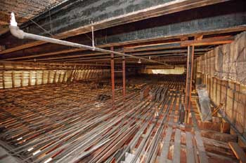 Rialto Theatre, South Pasadena: Grid from Downstage Right