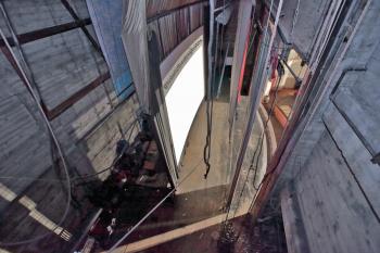 Rialto Theatre, South Pasadena: Stage from Fly Floor