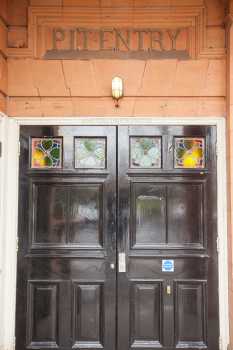 Richmond Theatre, London, United Kingdom: London: Pit Entrance