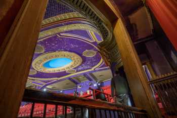 Riviera Theatre, Chicago, Chicago: Auditorium Ceiling from House Left Boxes