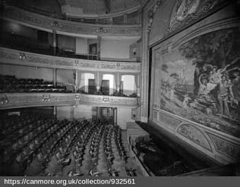 Auditorium circa 1930 (JPG)<br/><br/>For full resolution version held in the Canmore Archive go to https://canmore.org.uk/collection/932561